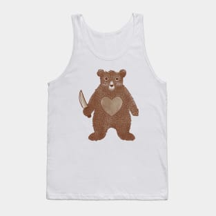 I Love You Bear Tank Top